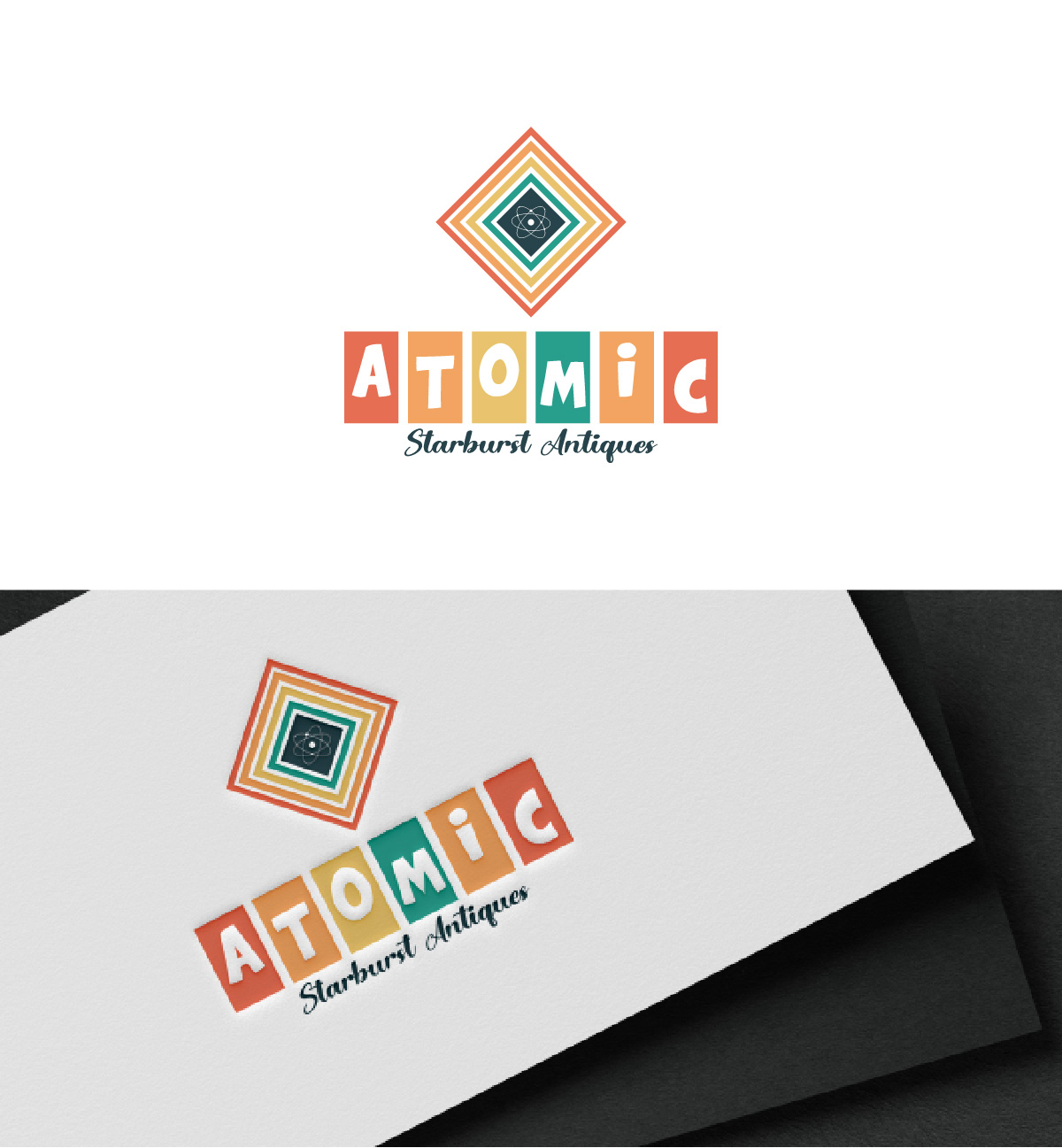 Logo Design by fly  design for Atomic Starburst Antiques LLC | Design #32993698