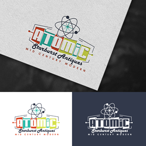 Logo Design by DesignLima for Atomic Starburst Antiques LLC | Design: #33005631
