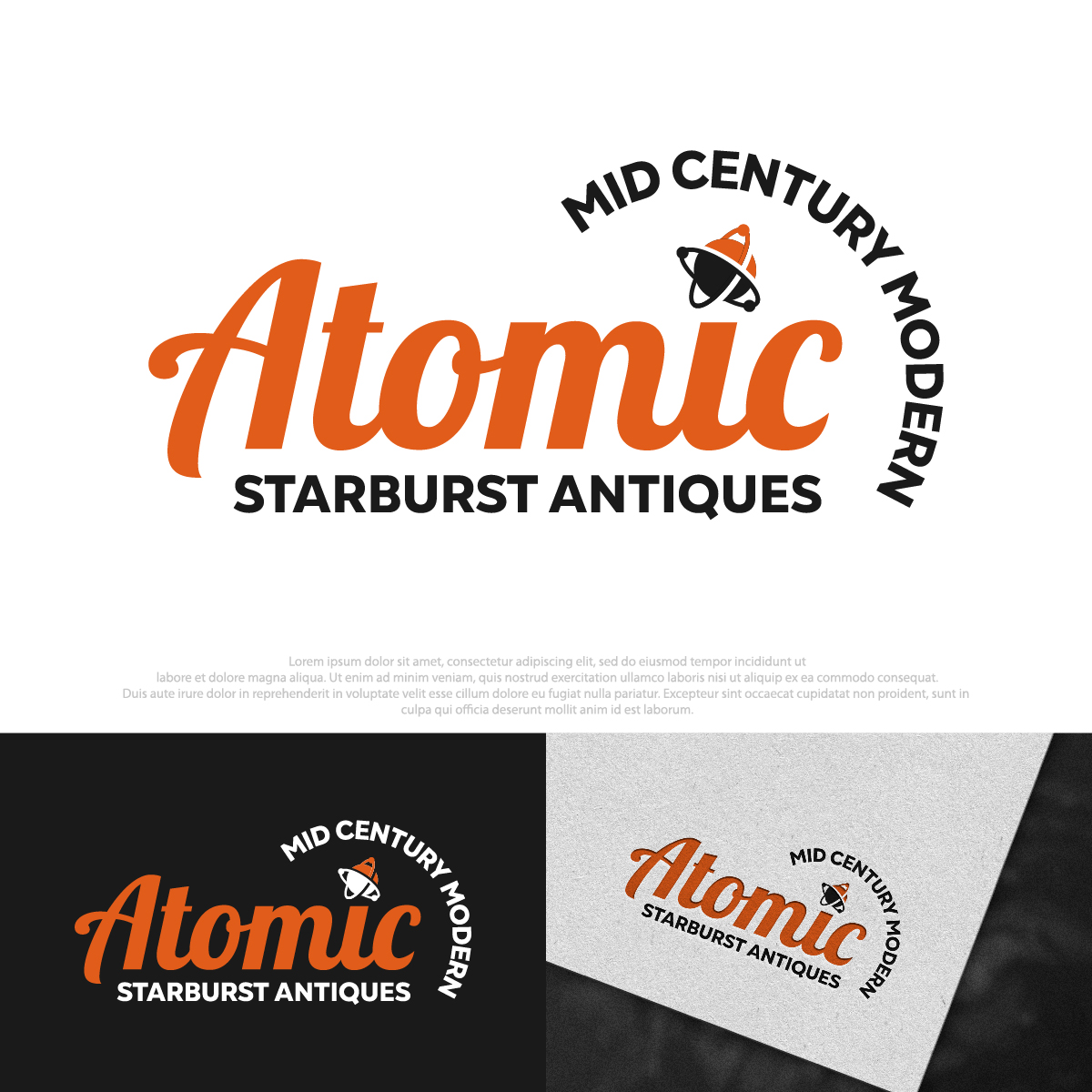 Logo Design by DesignLima for Atomic Starburst Antiques LLC | Design #33005633