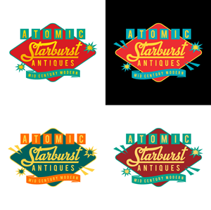 Logo Design by 4tech services for Atomic Starburst Antiques LLC | Design: #32999027