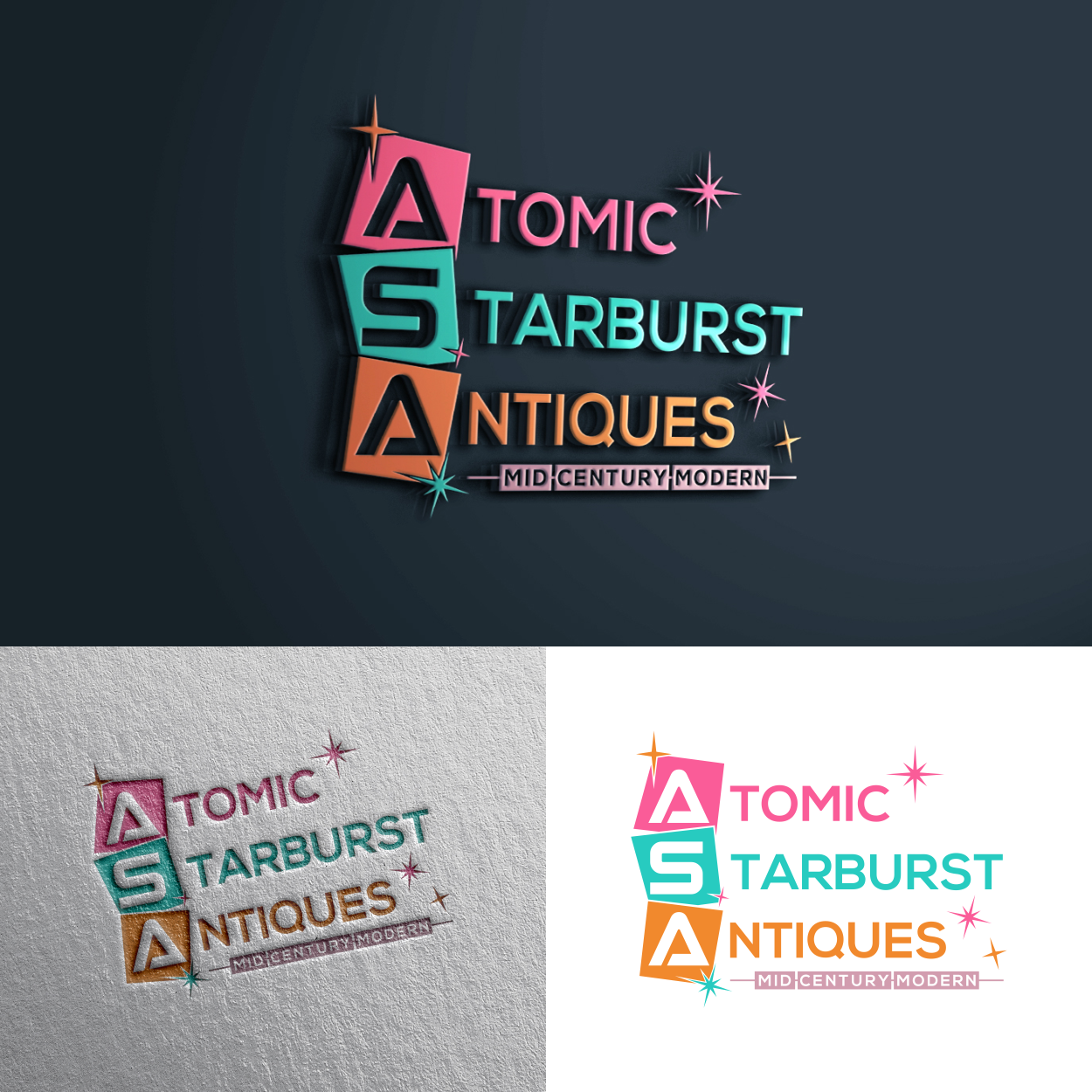 Logo Design by aqilazhifara for Atomic Starburst Antiques LLC | Design #33000236