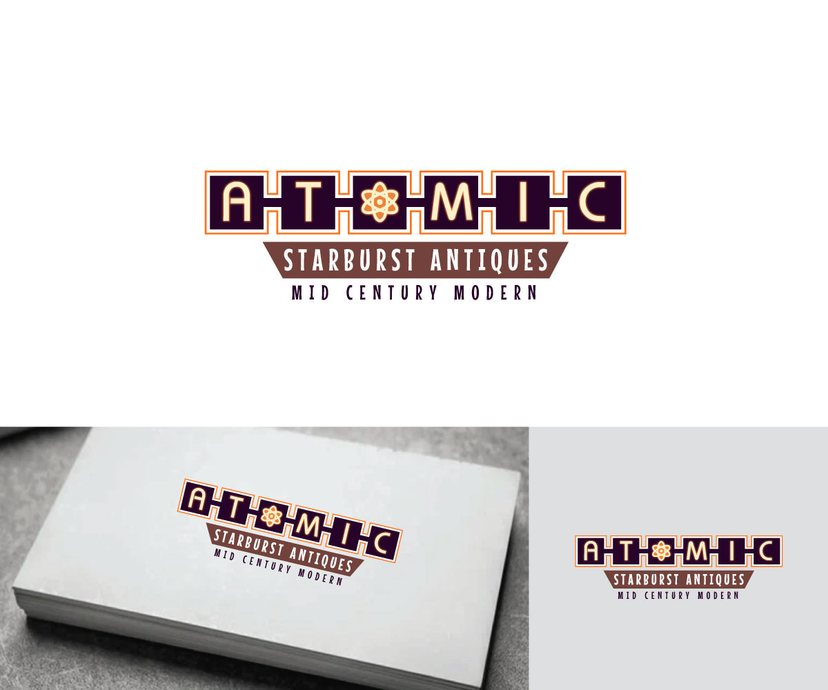 Logo Design by Ansh Design for Atomic Starburst Antiques LLC | Design #32985555