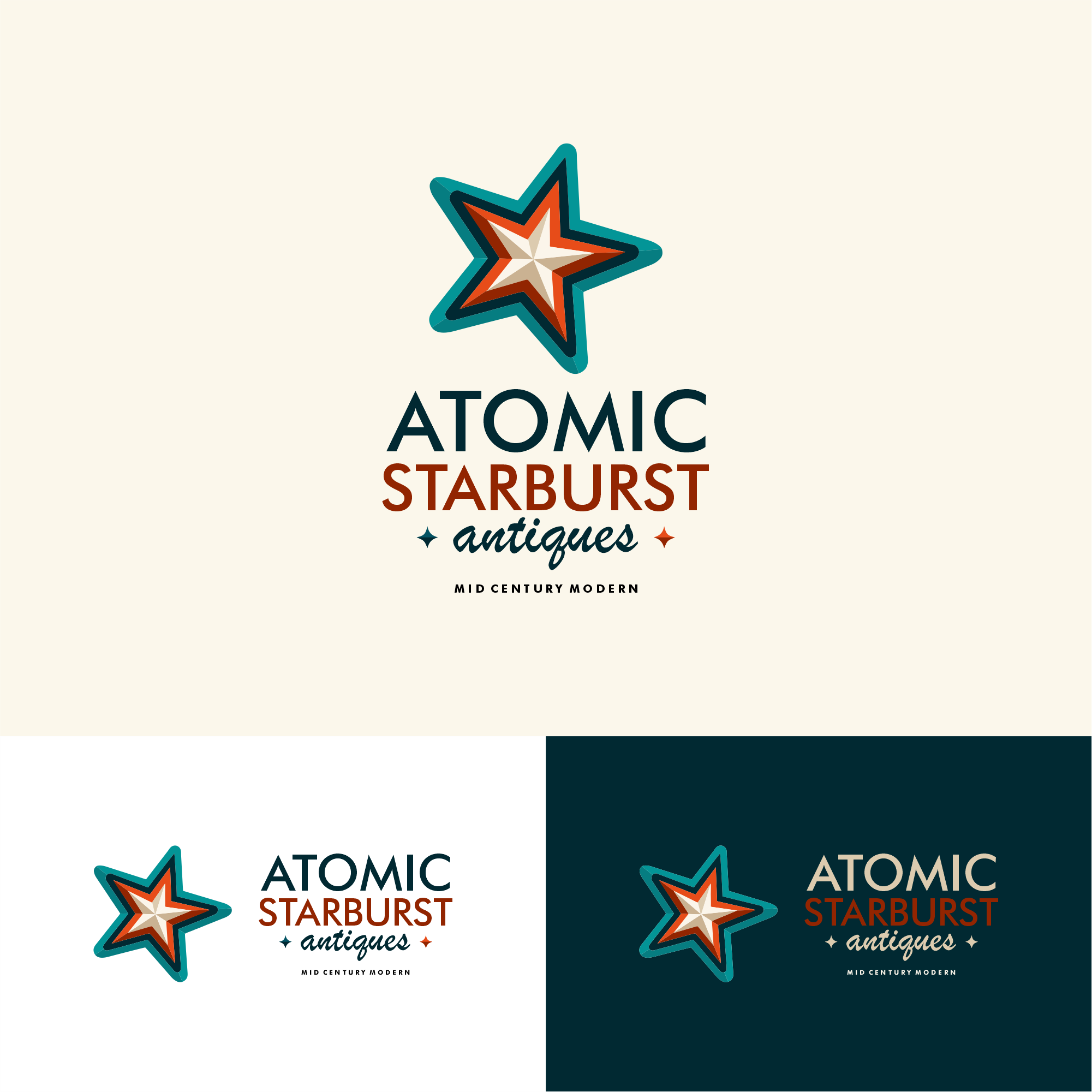 Diseño de Logo por BerhasilKabeh para Atomic Starburst Antiques LLC | Diseño #33013490