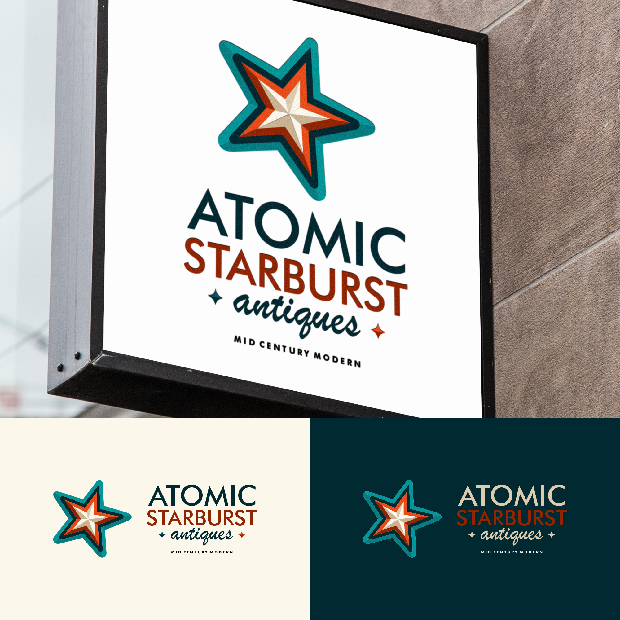 Logo-Design von BerhasilKabeh für Atomic Starburst Antiques LLC | Design #33013491
