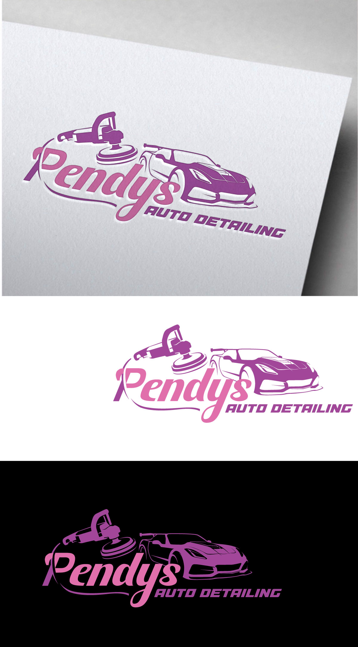 Logo-Design von Om Namah Shivay für Pendys Auto Detailing PTY LIMITED | Design #33017406