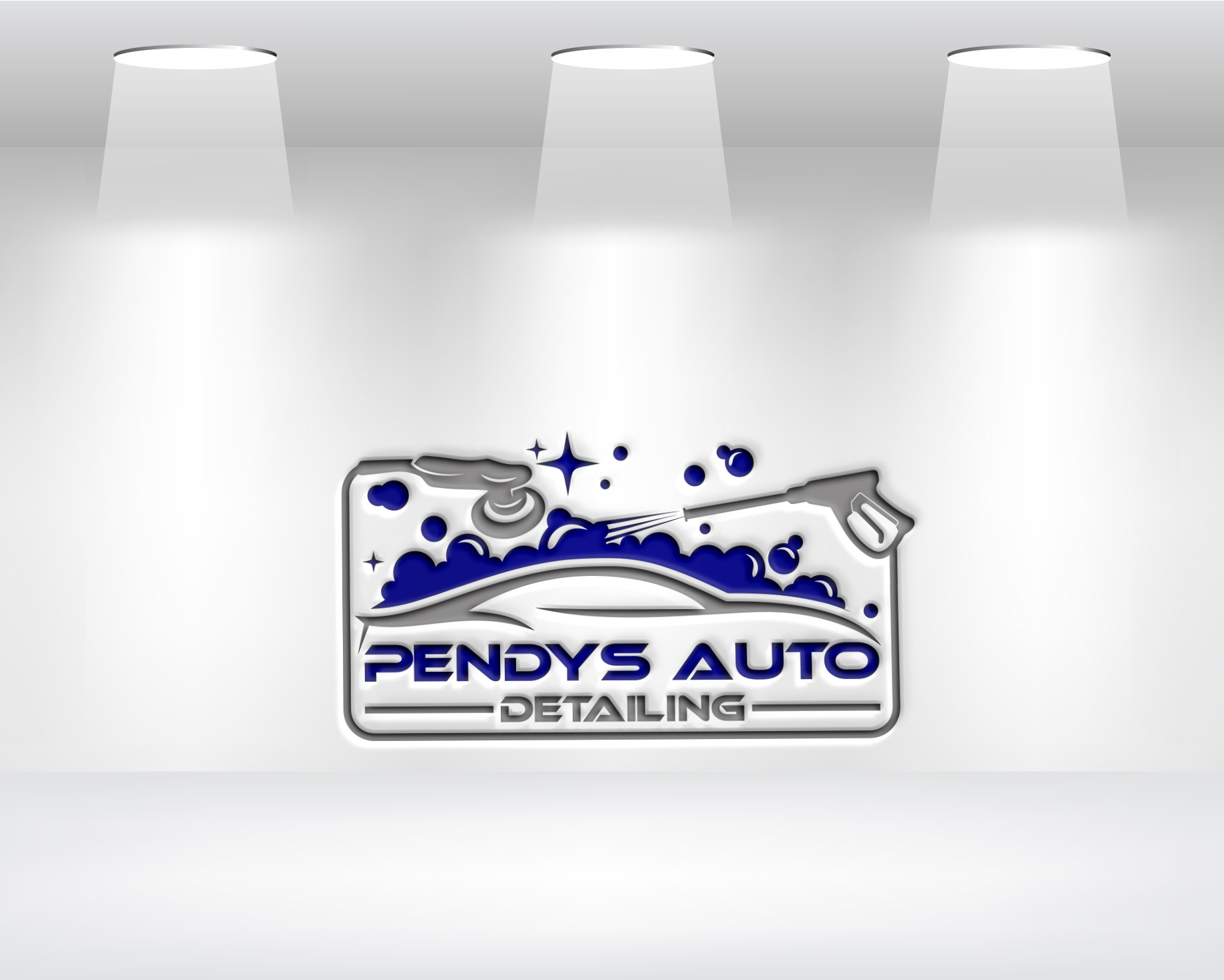 Logo Design by Daniel Khan for Pendys Auto Detailing PTY LIMITED | Design #33020951