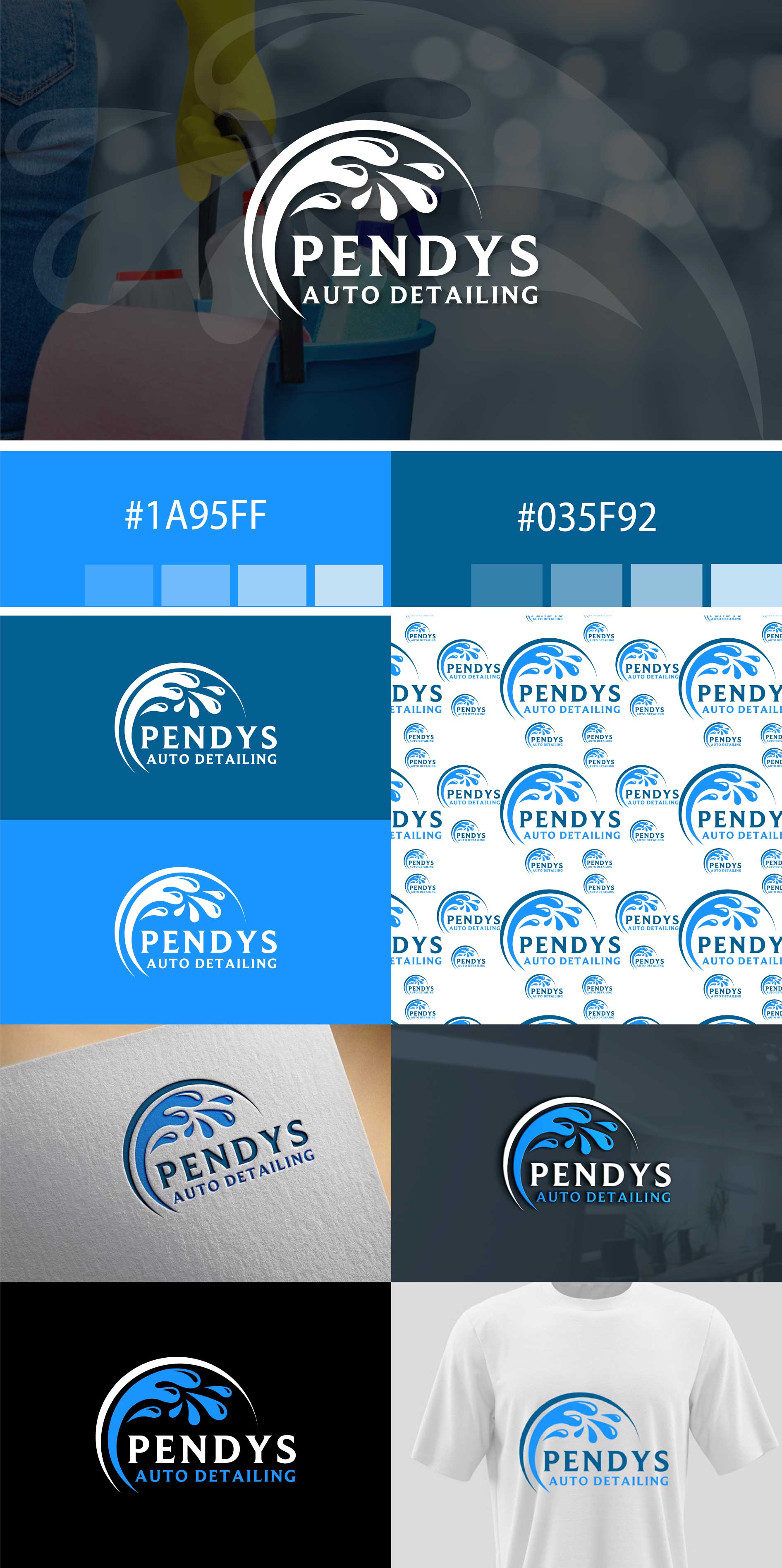 Logo Design by Ben Affleck for Pendys Auto Detailing PTY LIMITED | Design #33017532