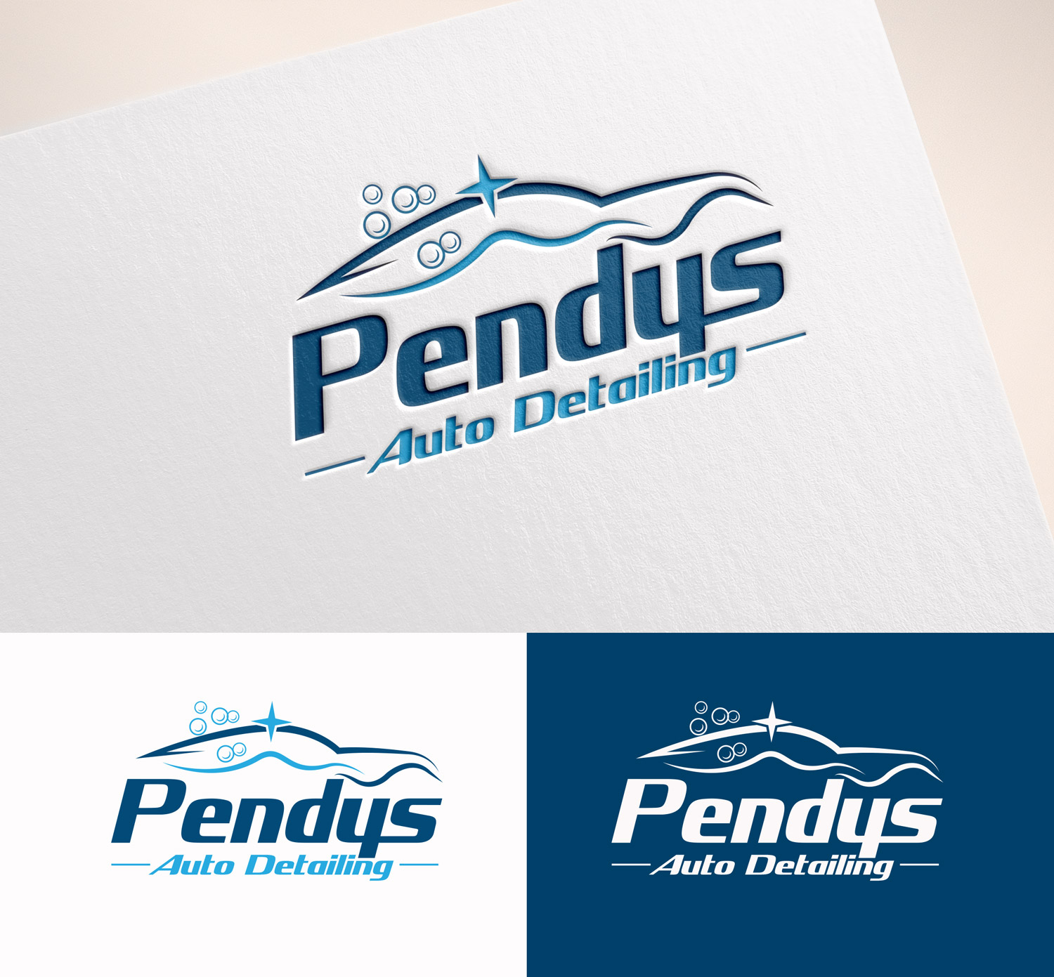 Logo Design by M Art & Design for Pendys Auto Detailing PTY LIMITED | Design #33013347