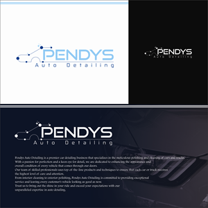 Logo Design by BLINDMOON for Pendys Auto Detailing PTY LIMITED | Design: #33014973