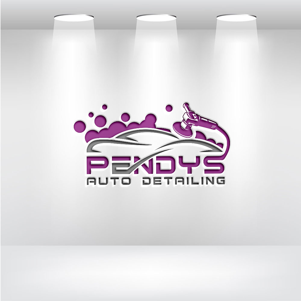 Logo Design by Ahnaf Labib for Pendys Auto Detailing PTY LIMITED | Design #33020135