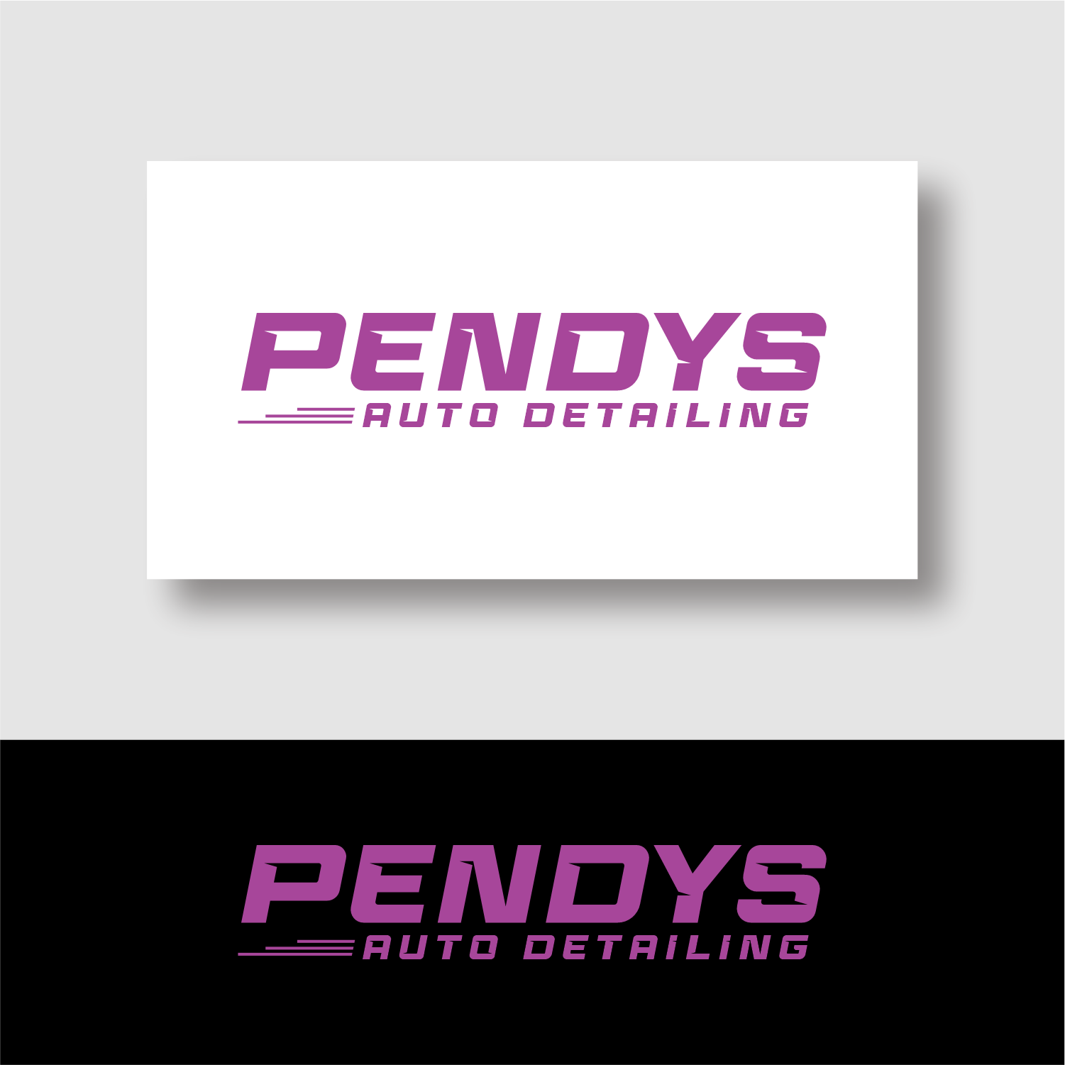 Logo Design by ganesaputu for Pendys Auto Detailing PTY LIMITED | Design #33015942