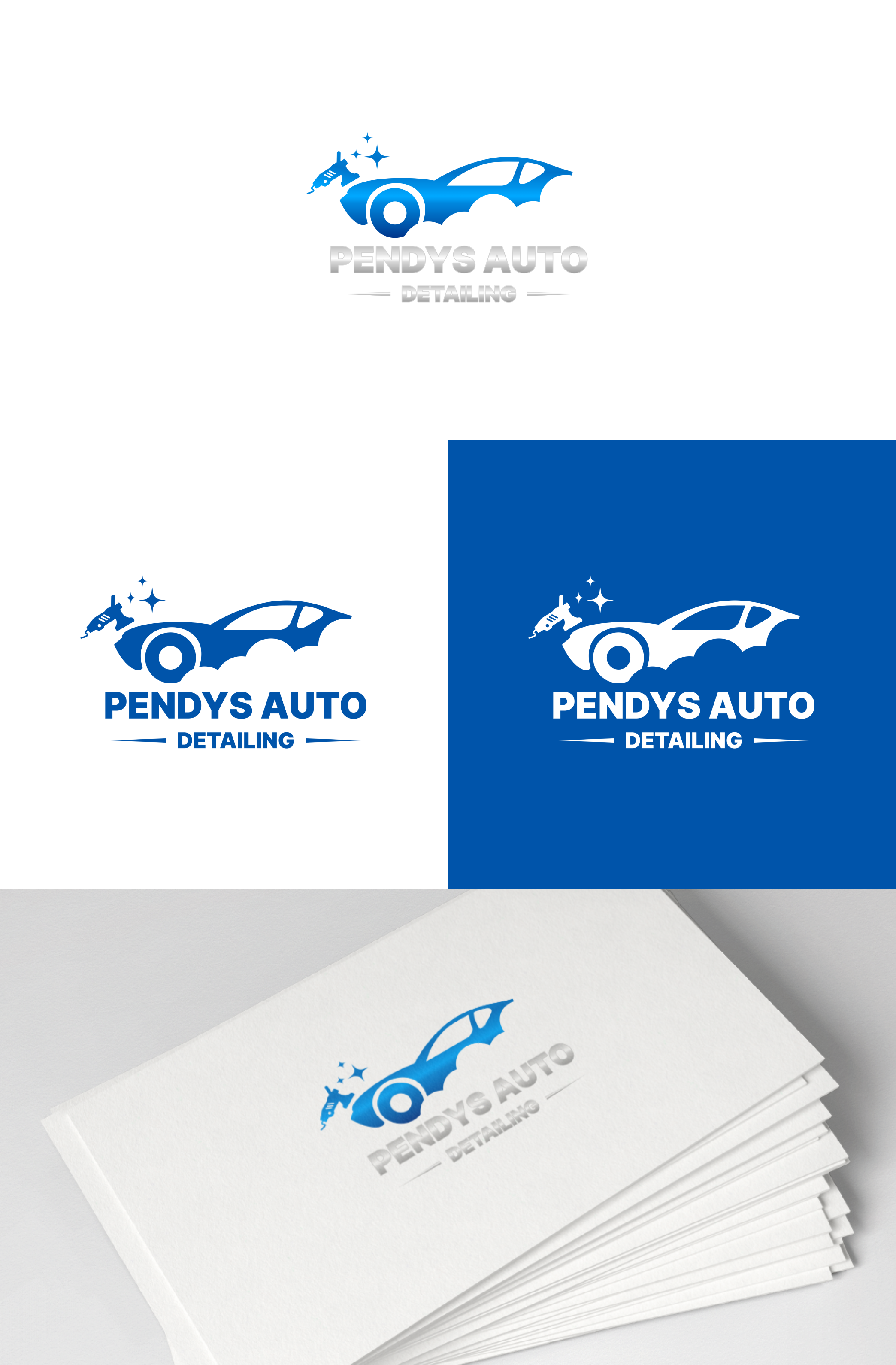 Logo Design by Nittayawan Sangduangya for Pendys Auto Detailing PTY LIMITED | Design #33018153