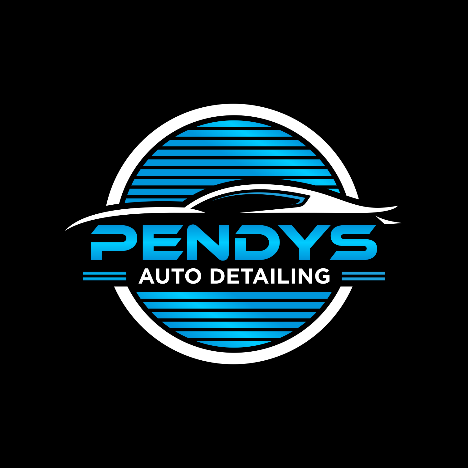 Logo Design by LogoSpace Studio for Pendys Auto Detailing PTY LIMITED | Design #33016111