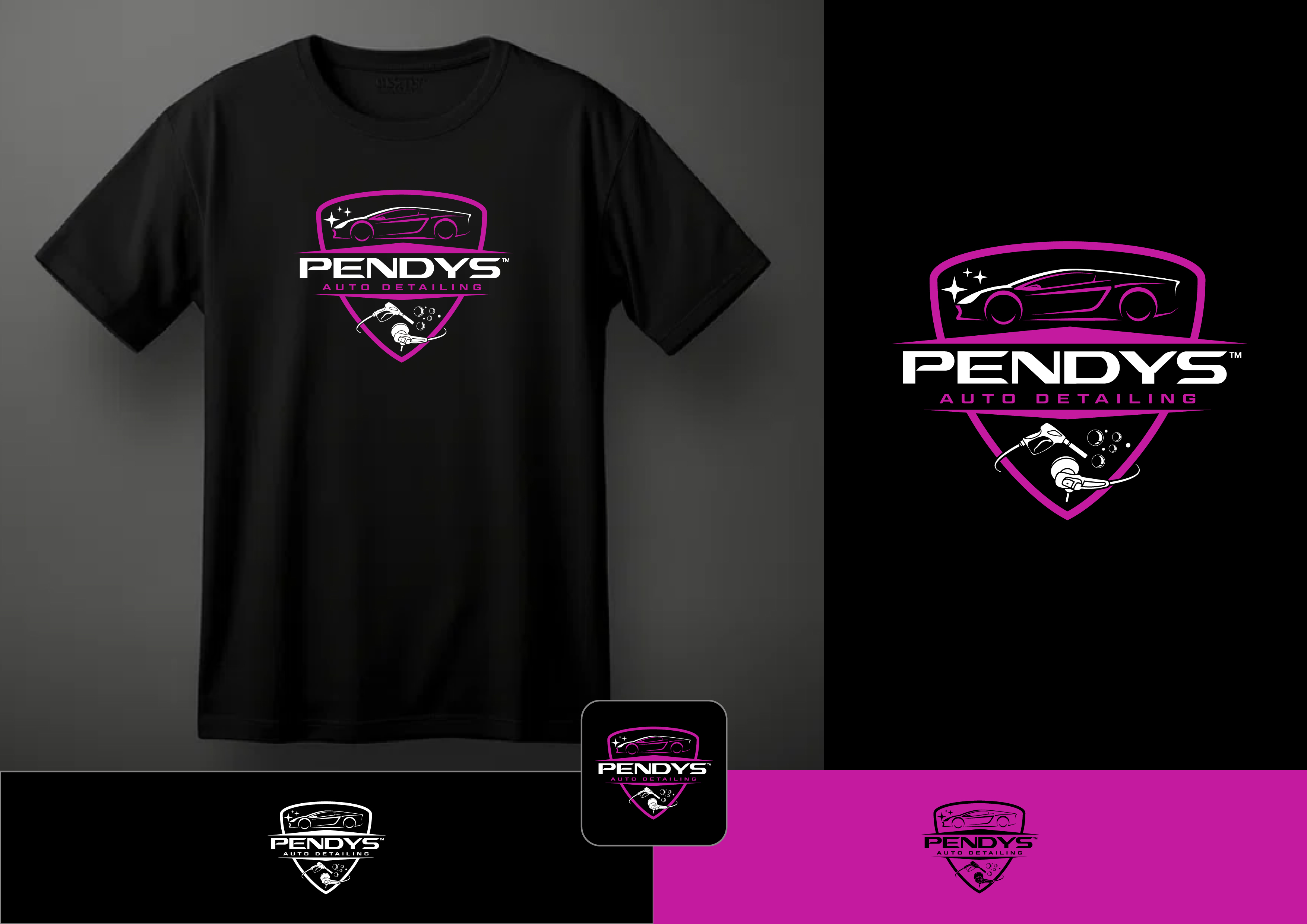Logo Design by ~idiaz~ for Pendys Auto Detailing PTY LIMITED | Design #33016334