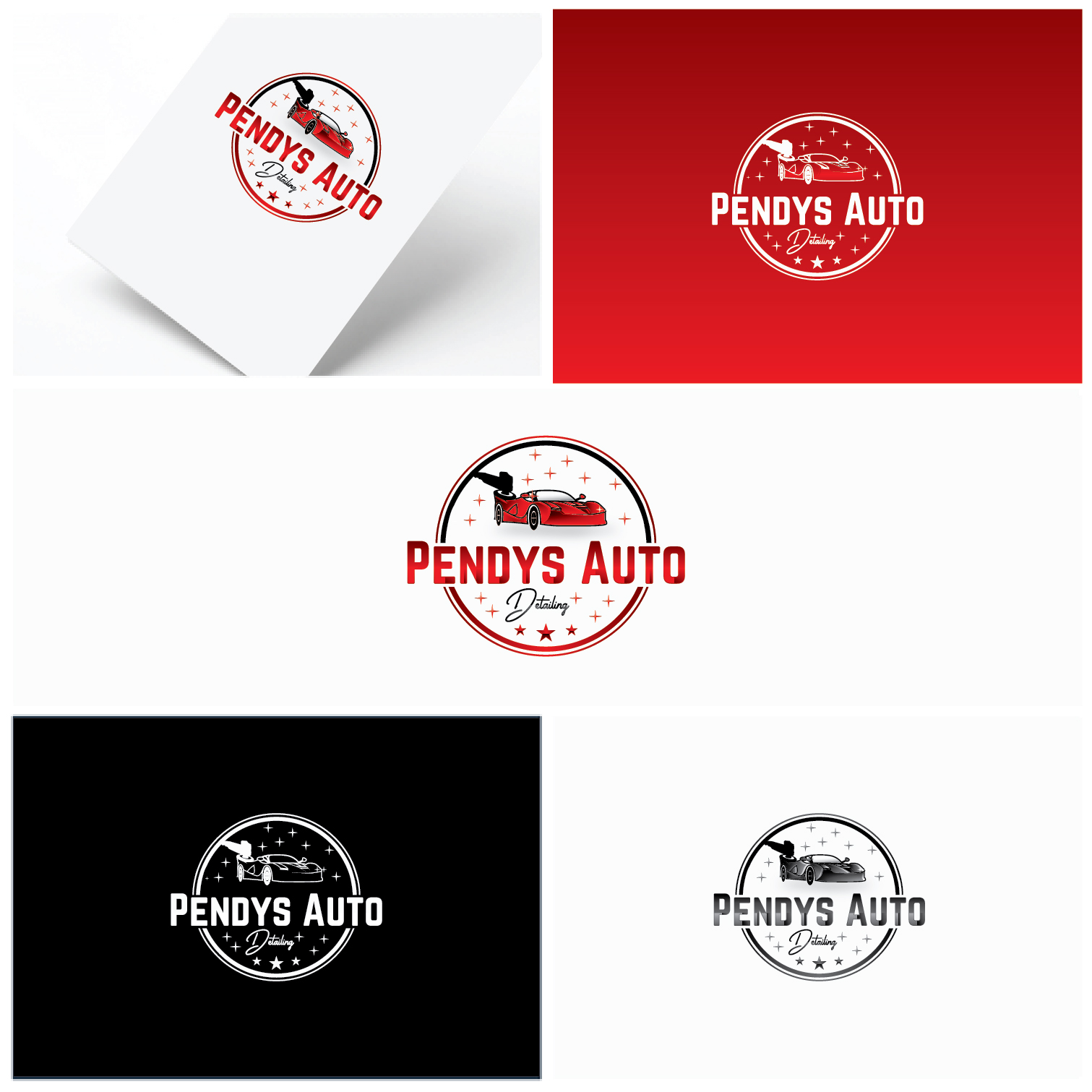 Logo Design by Deziners Zone for Pendys Auto Detailing PTY LIMITED | Design #33015402