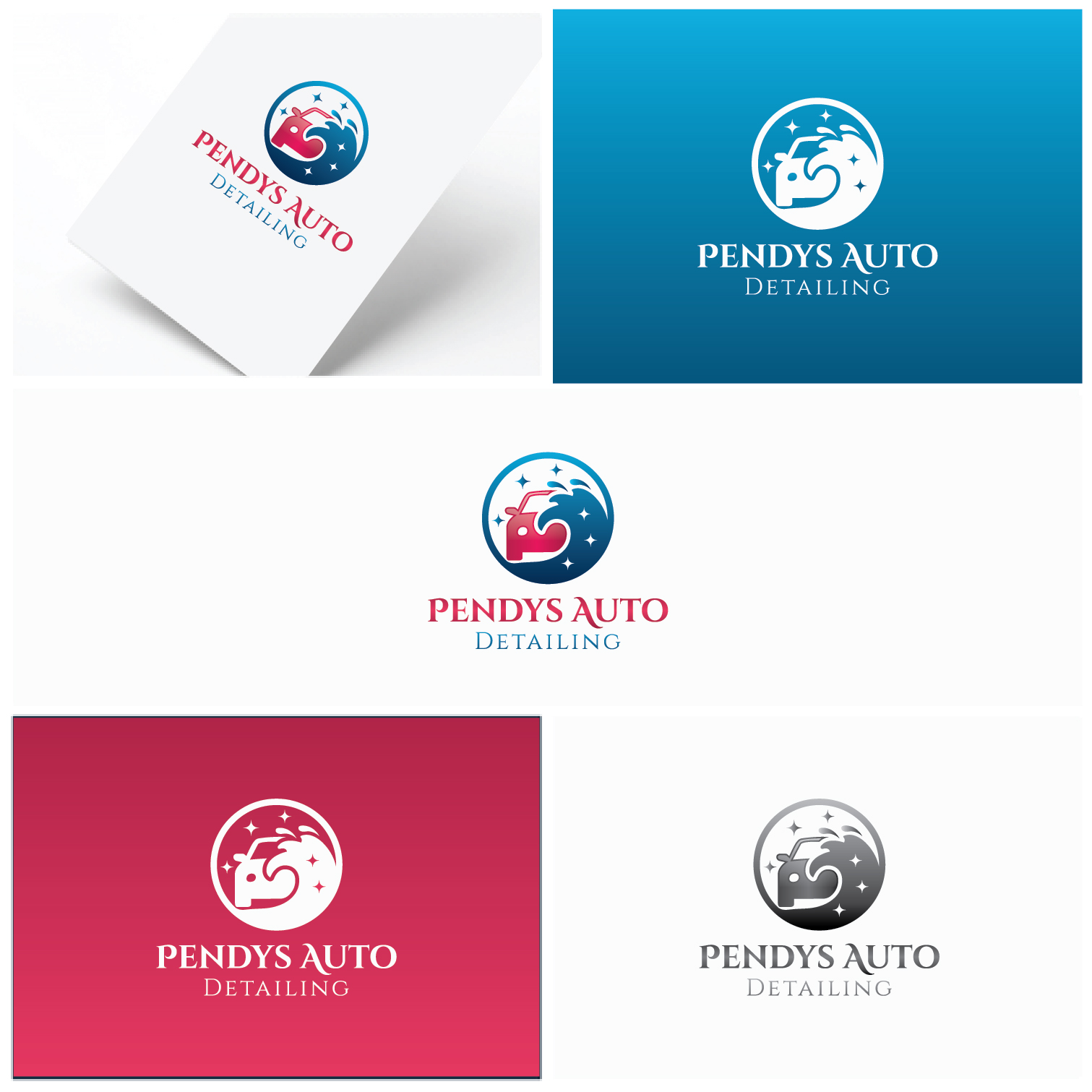Logo Design by Deziners Zone for Pendys Auto Detailing PTY LIMITED | Design #33015403