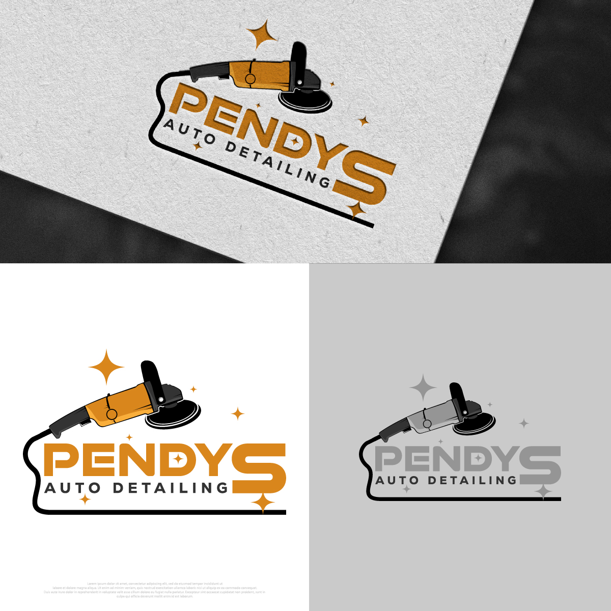 Logo Design by DesignLima for Pendys Auto Detailing PTY LIMITED | Design #33029356