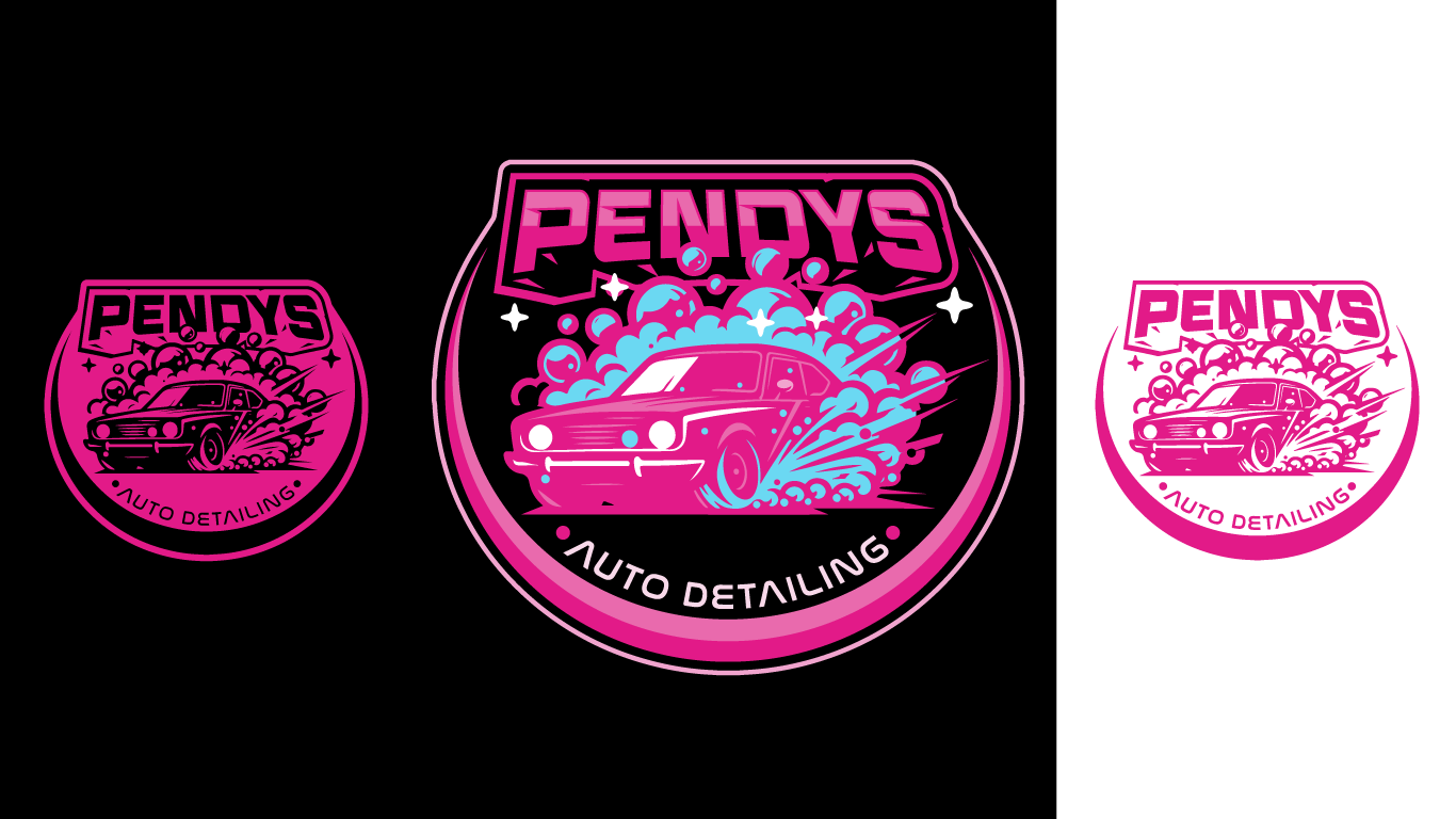 Logo Design by adjeiiBlack for Pendys Auto Detailing PTY LIMITED | Design #33017021