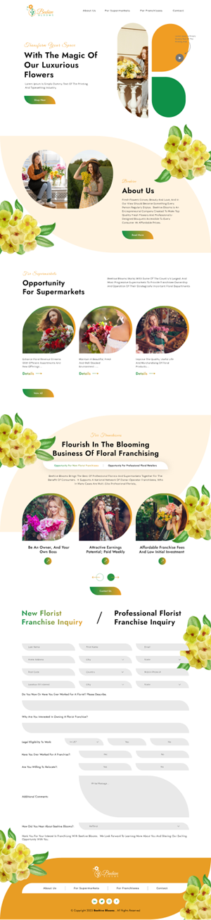 Web Design by Hafsa Fatymah for this project | Design #33034293