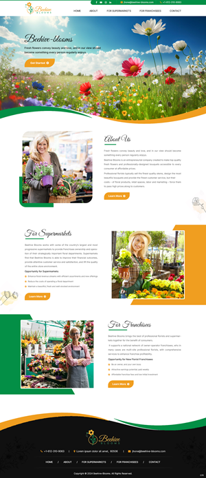 Web Design by pb for this project | Design: #32995324