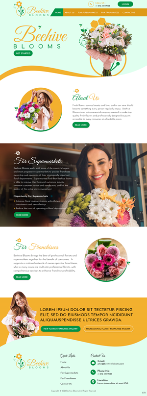 Web Design by pb for this project | Design: #32995332