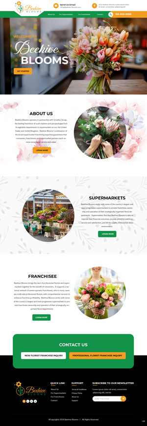 Web Design by pb for this project | Design: #33001659