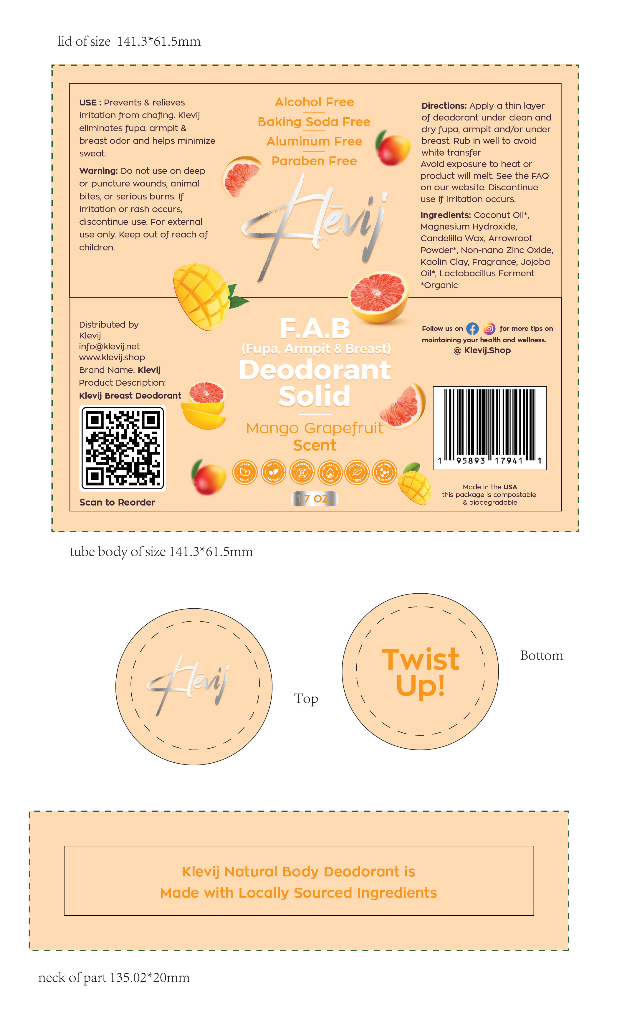 Packaging Design by SAMPA DUARI for Klevij | Design #33031785