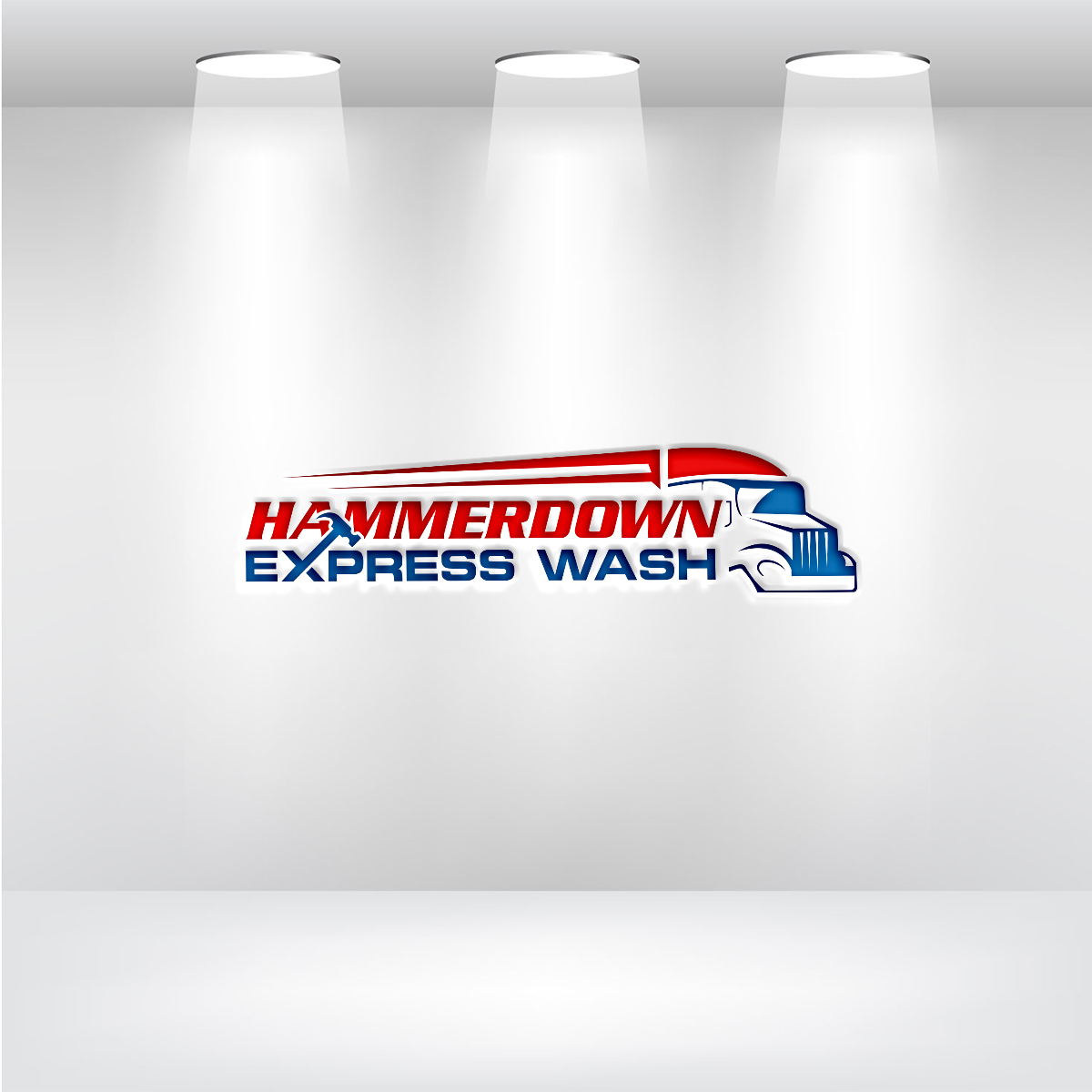 Design de Logo par MD Habibur Rahman pour Hammerdown Express Wash  | Design #32993683