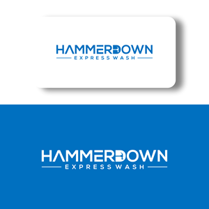 Diseño de Logo por cah awu para Hammerdown Express Wash  | Diseño: #32990018