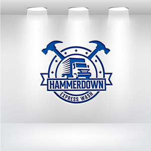 Diseño de Logo por Ahnaf Labib para Hammerdown Express Wash  | Diseño: #33007214