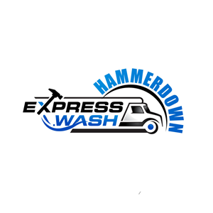 Diseño de Logo por Krold IT Solutions para Hammerdown Express Wash  | Diseño: #33001829