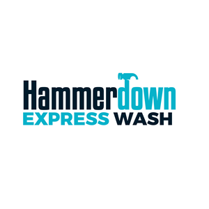 Diseño de Logo por Krold IT Solutions para Hammerdown Express Wash  | Diseño: #33001870
