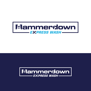 Diseño de Logo por Mahera23 para Hammerdown Express Wash  | Diseño: #33013212