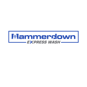 Logo Design by Mahera23 for Hammerdown Express Wash  | Design: #33019334