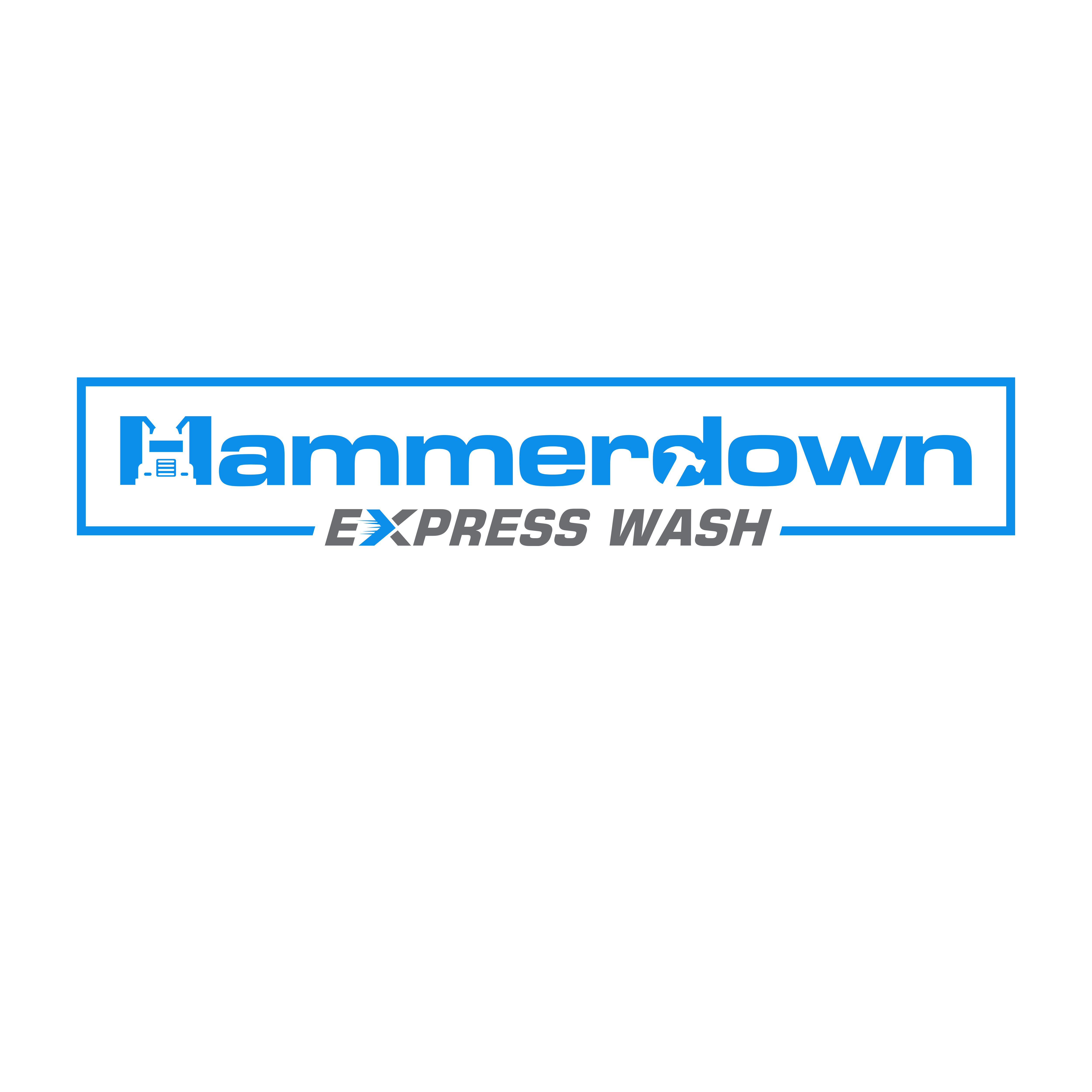 Design de Logo par Mahera23 pour Hammerdown Express Wash  | Design #33019339