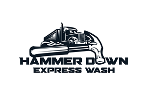 Design de Logo par Grafactory pour Hammerdown Express Wash  | Design : #32998348