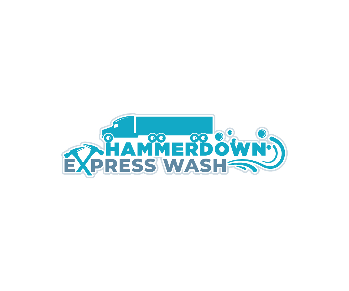 Design de Logo par Ansh Design pour Hammerdown Express Wash  | Design #32993094