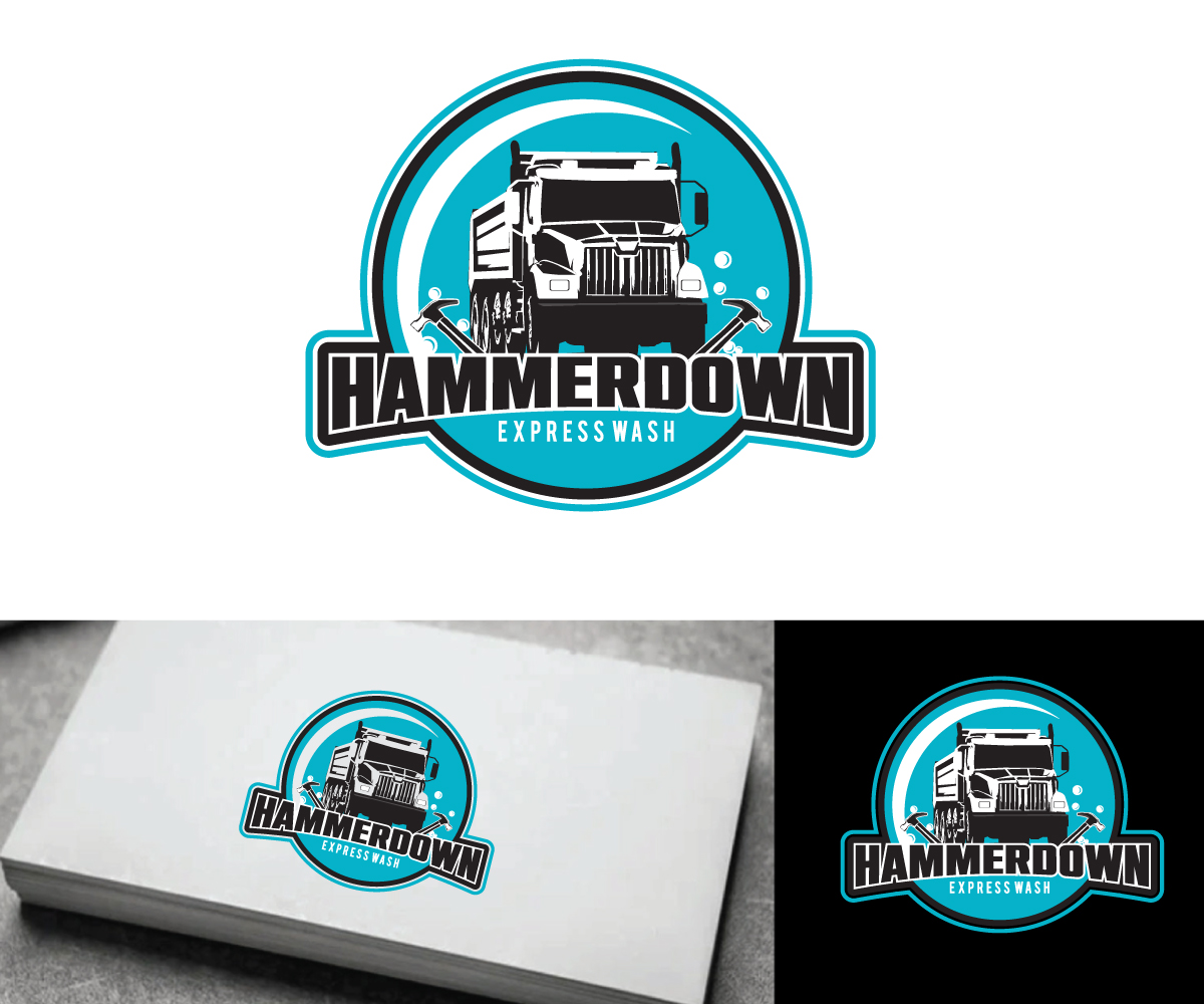 Design de Logo par Ansh Design pour Hammerdown Express Wash  | Design #32993790