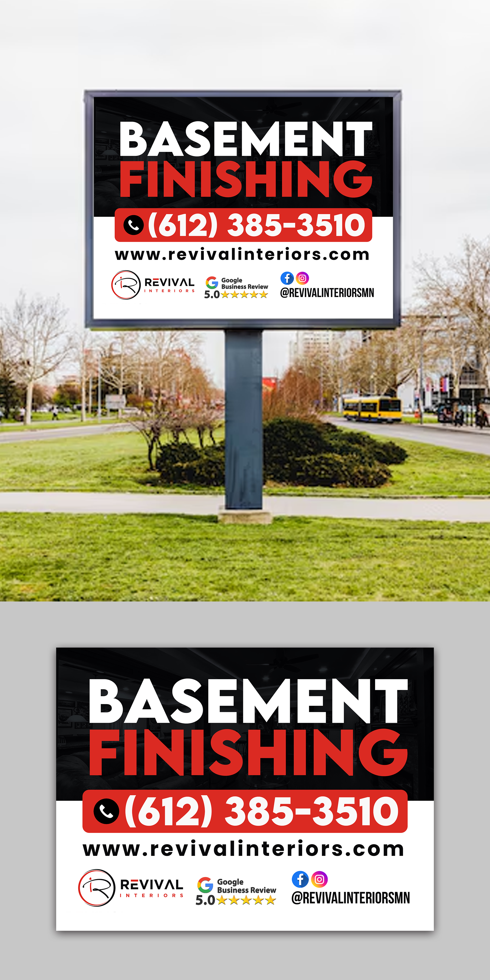 Graphic Design by ArtHive for Revival Interiors | Design #32995601