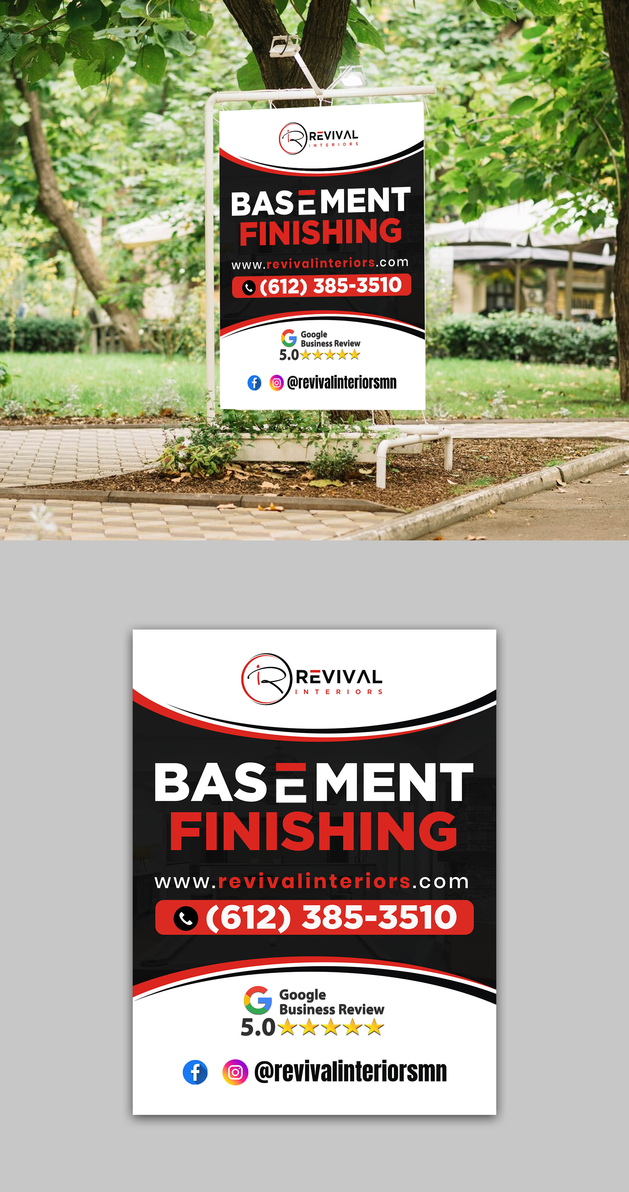 Graphic Design by ArtHive for Revival Interiors | Design #32995647