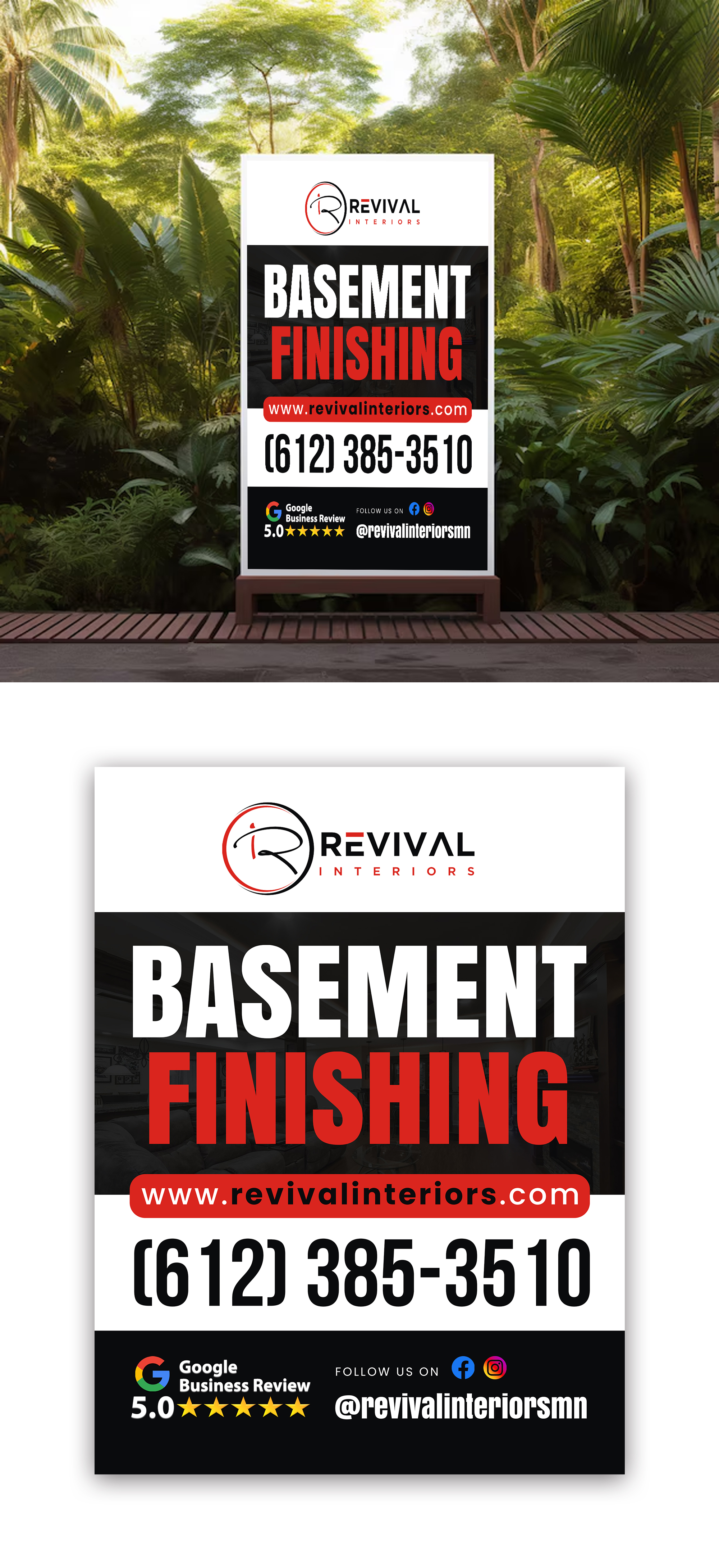 Graphic Design by debdesign for Revival Interiors | Design #33020748