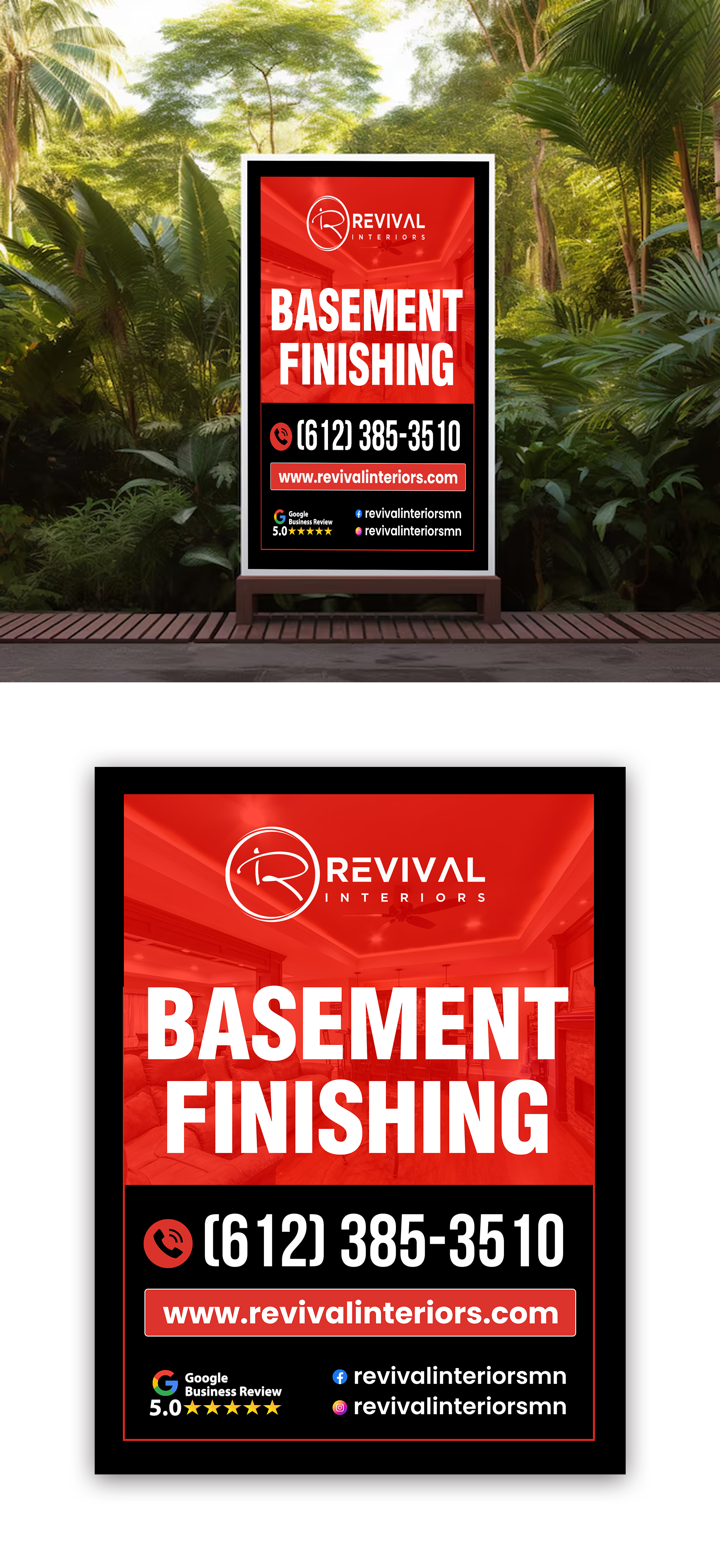 Graphic Design by debdesign for Revival Interiors | Design #33020833