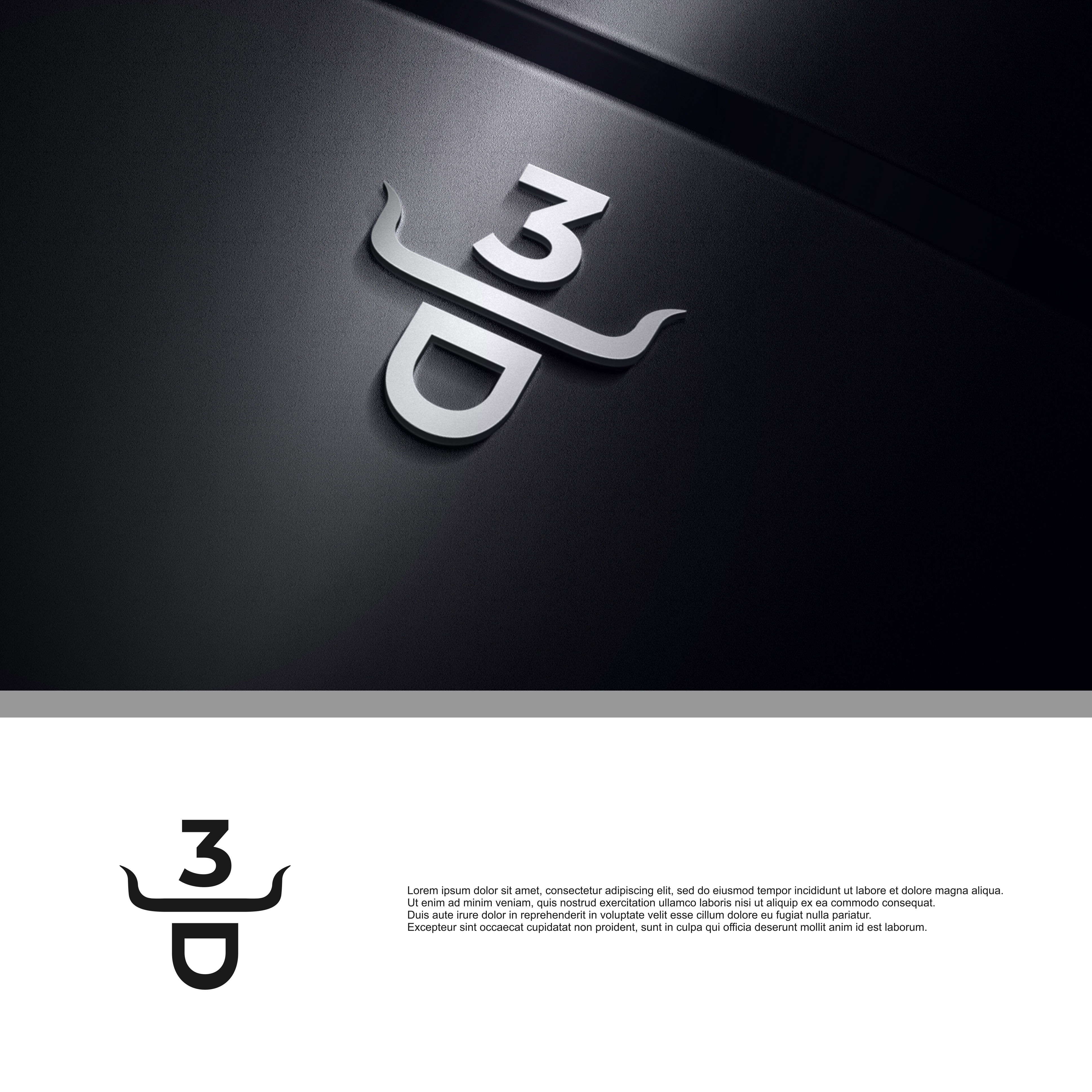 Logo Design by masfailla for 3 Bar D, LLC | Design: #32995276