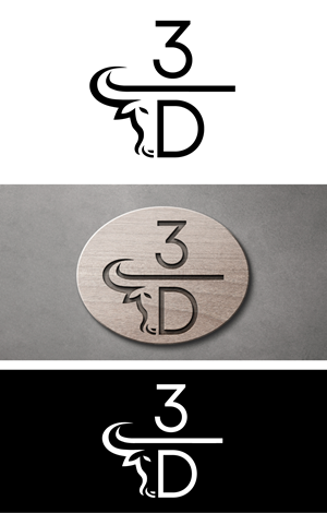 Logo Design by Rubia@ for 3 Bar D, LLC | Design: #32997007