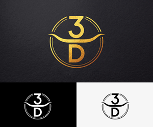 Logo Design by step forward 2 for 3 Bar D, LLC | Design: #32991706