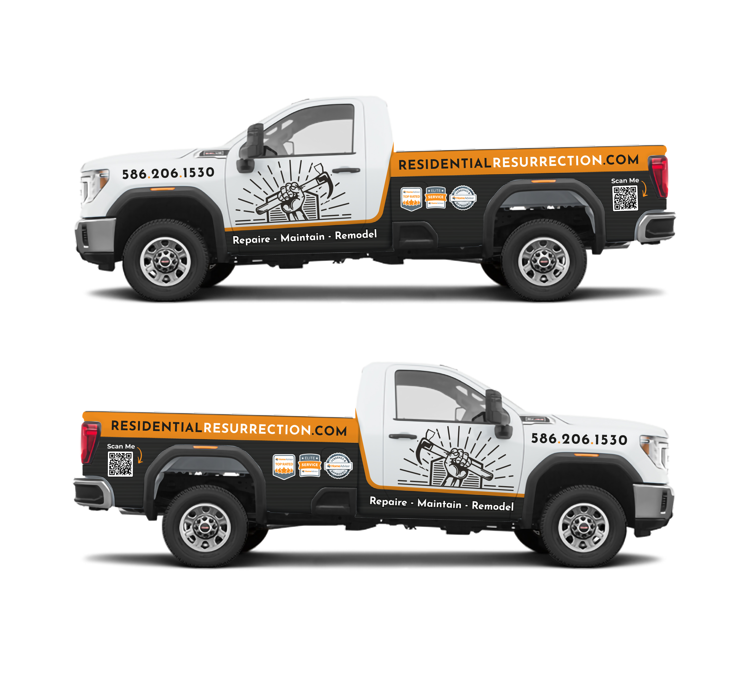 Car Wrap-Design von WrapTonic24 für Residential Resurrection | Design #33011920