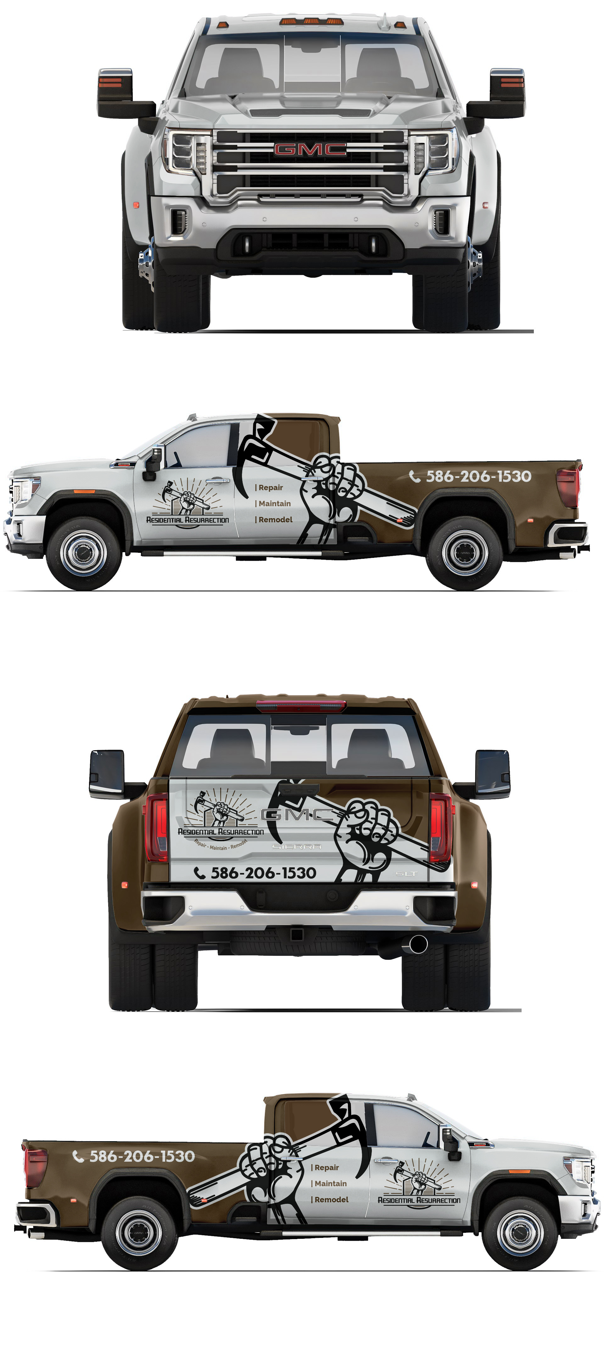 Car Wrap-Design von ANGGI MAULANA PRAKOSO für Residential Resurrection | Design #33001592