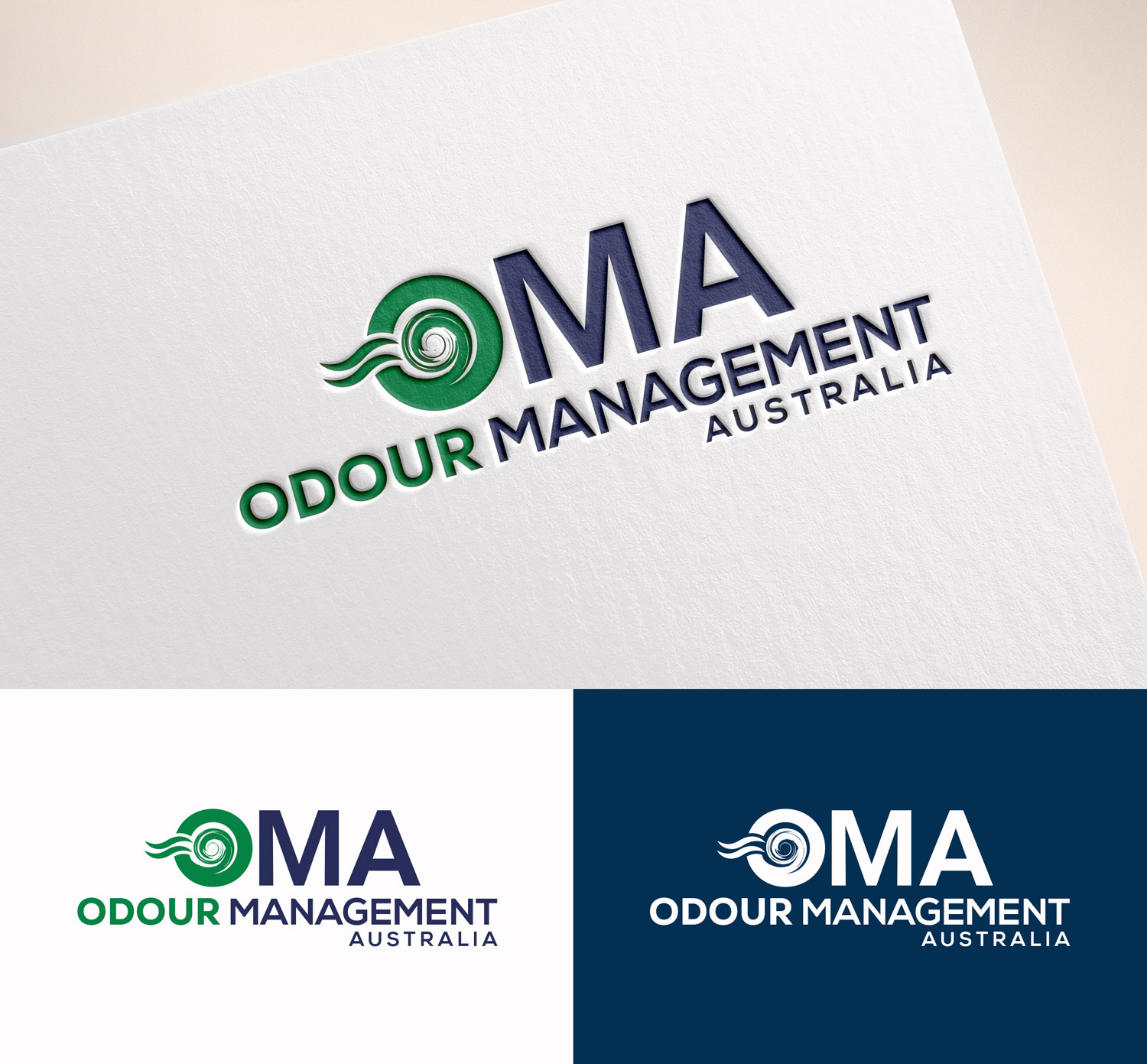 Diseño de Logo por M Art & Design para Odour Management Australia | Diseño #32993395