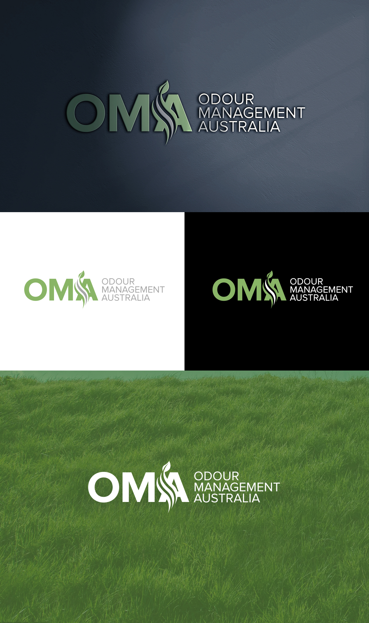 Logo Design by BehindSymbols for Odour Management Australia | Design #32996815