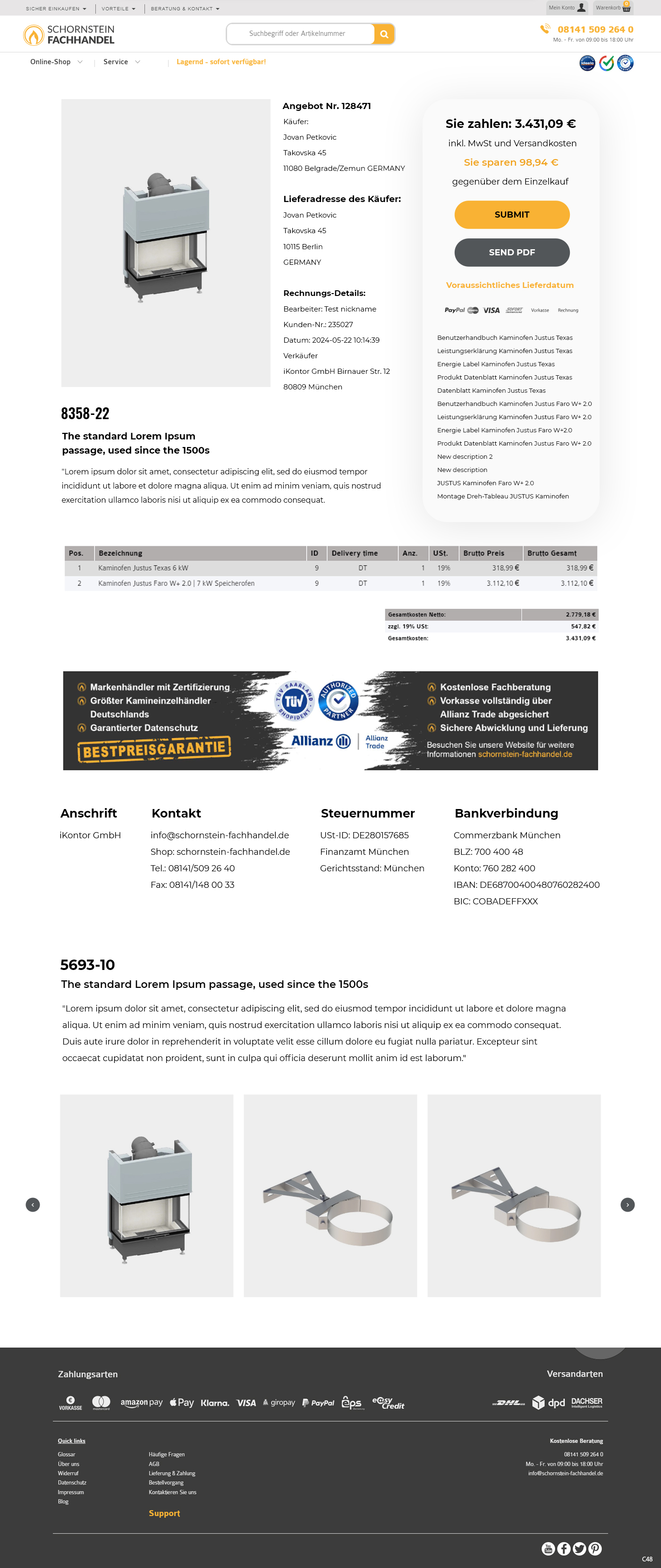 Web Design by pb for iKontor GmbH | Design #33001740